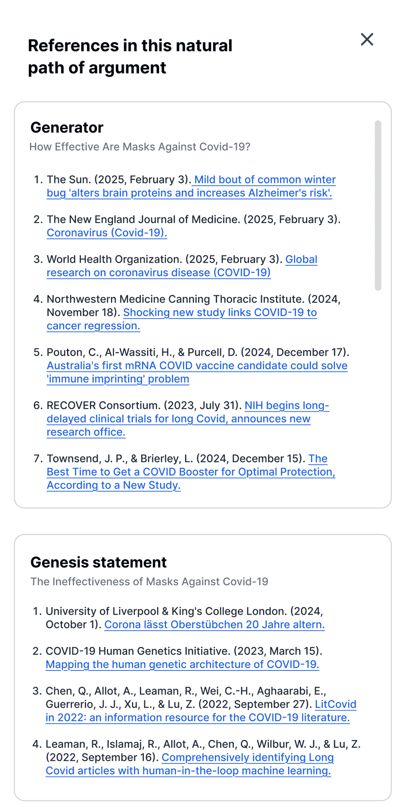 Examine the evidence and circle the truth with your ideological opponents.